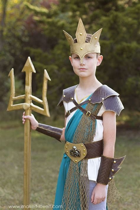 poseidon costume diy